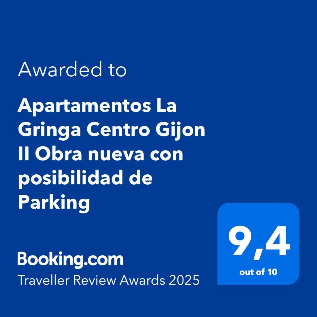 Apartamentos La Gringa Centro Gijon II Obra Nueva Con Posibilidad De Parking Exterior photo